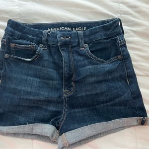 American eagle curvy hi rise shortie
